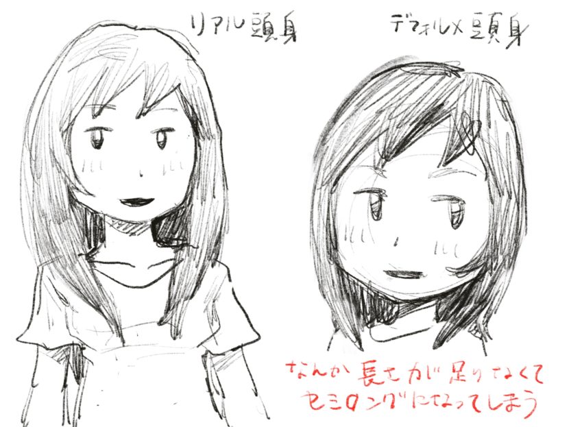 プロの似顔絵師が教える可愛い顔のイラストの描き方 女の子と男の子共通 やすしの似顔絵研究所